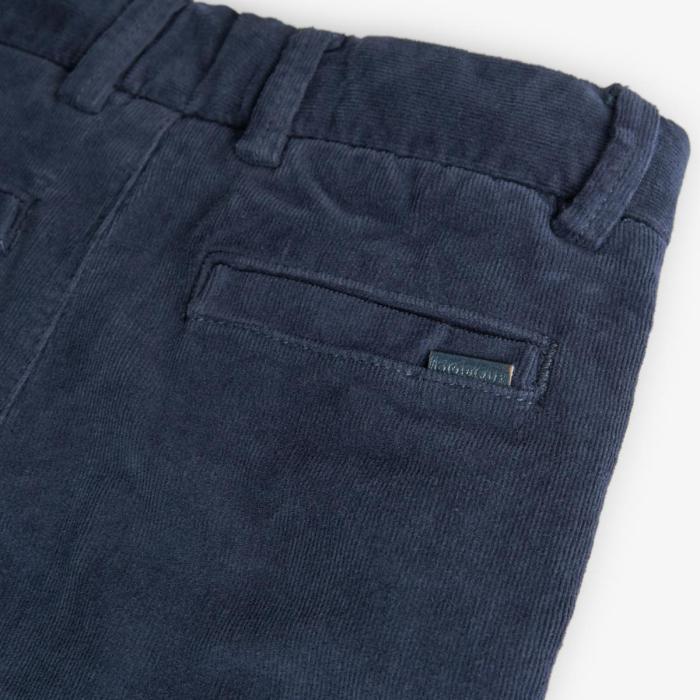 Παντελόνι chino κοτλέ αγόρι Boboli-739087-2440-Navy