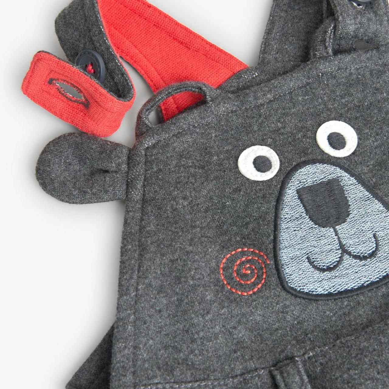 Σαλοπέτα σετ μπεμπέ αγόρι Boboli-149105-9457-Grey φωτογραφία