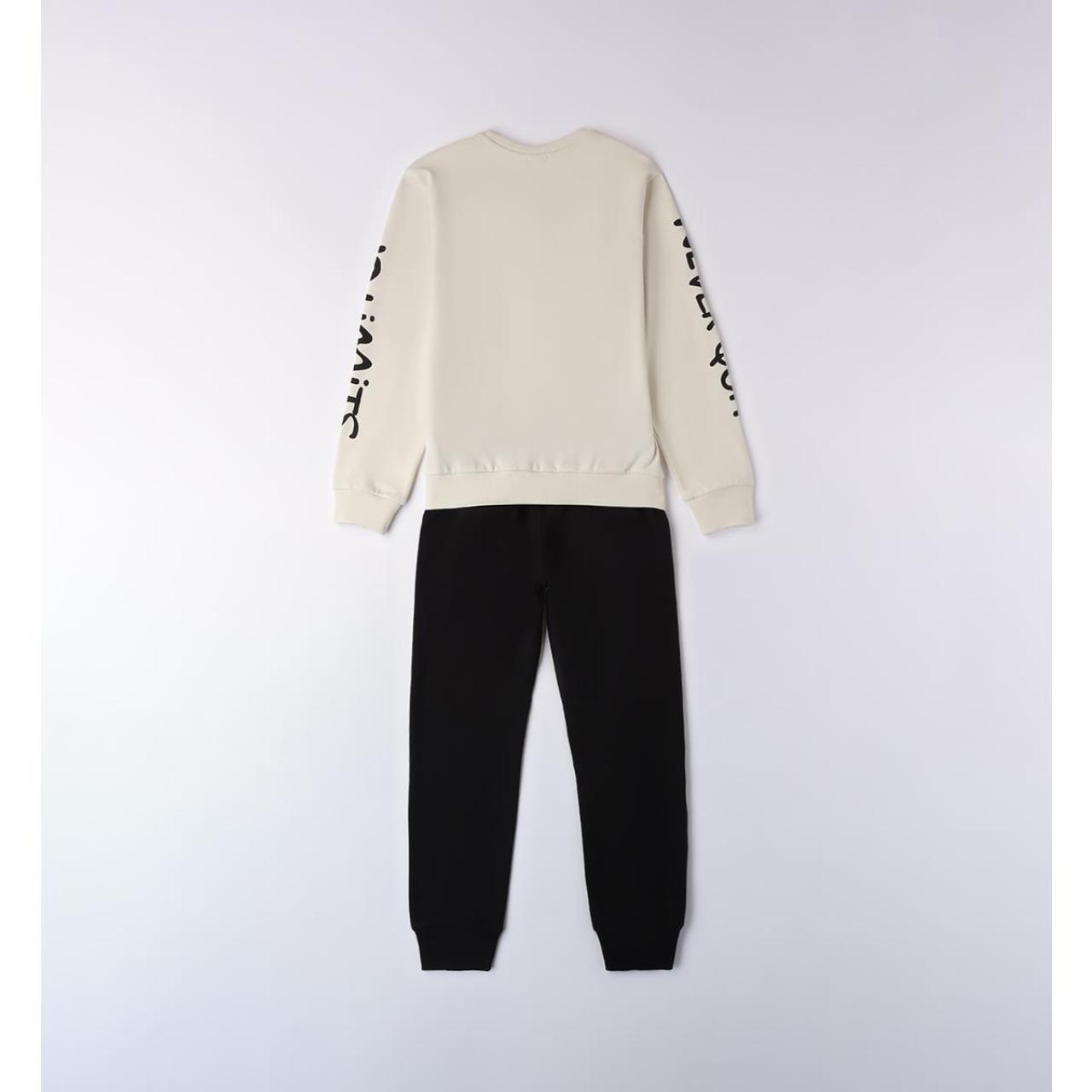 Σετ φούτερ λεπτό αγόρι I DO-4.A701-0272-Beige φωτογραφία