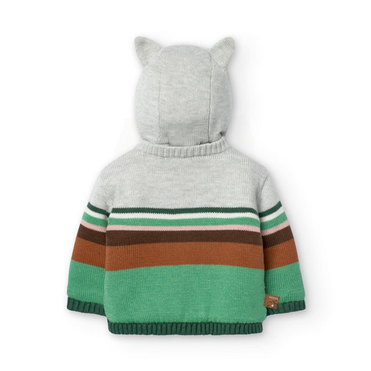 Ζακέτα μπεμπέ πλεκτή κορίτσι Boboli-129002-7359-Multicolor φωτογραφία