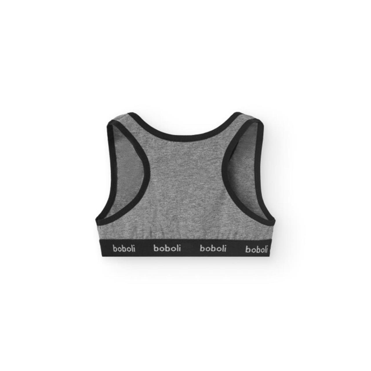 Σετ 2 τεμ. μπουστάκι κορίτσι Boboli-920045-8095-Grey φωτογραφία