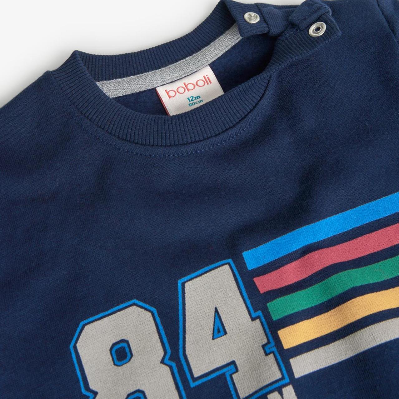 Σετ φούτερ αγόρι Boboli-309091-2440-Navy φωτογραφία