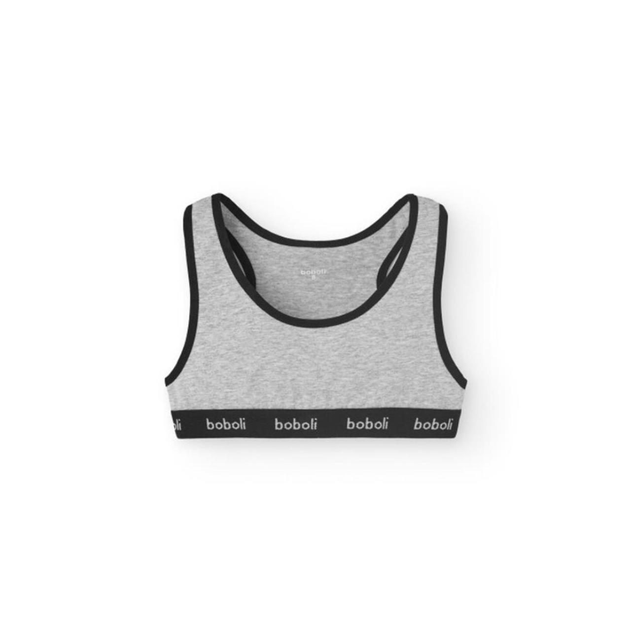 Σετ 2 τεμ. μπουστάκι κορίτσι Boboli-920045-8095-Grey φωτογραφία