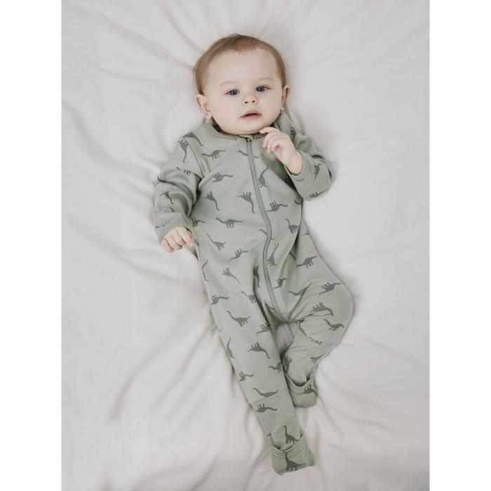 Φορμάκια σετ 2 τεμ. μπεμπέ αγόρι Name it-13232745-Agave Green-organic cotton