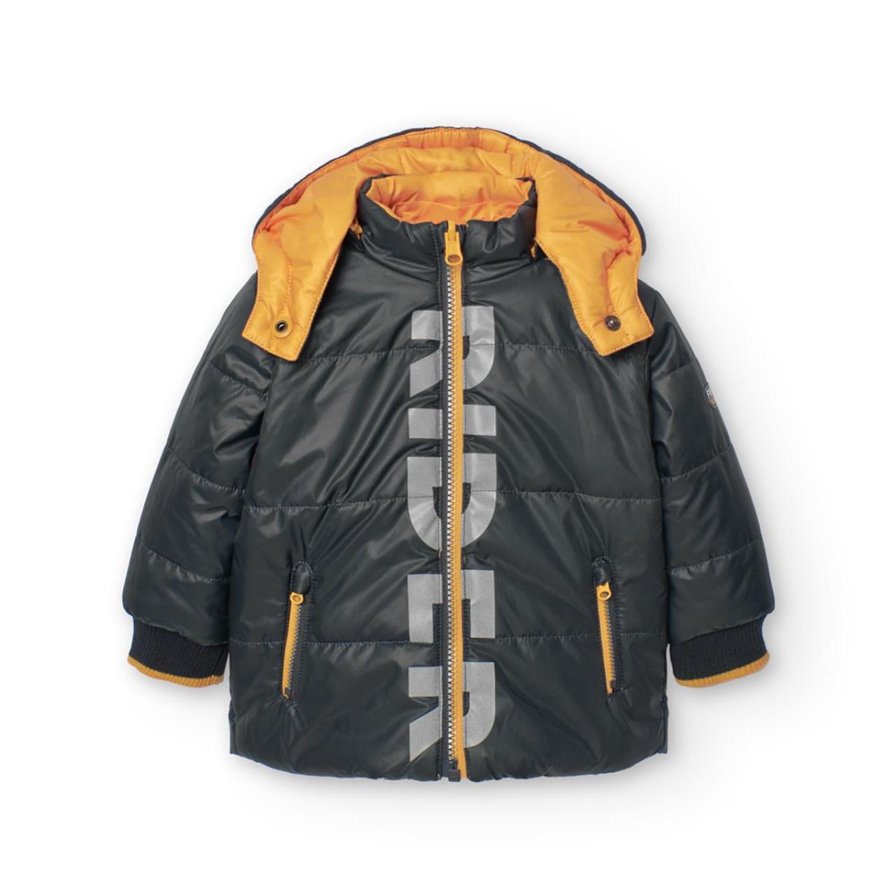 Μπουφάν διπλής όψης αγόρι Boboli-319137-1207-Black φωτογραφία