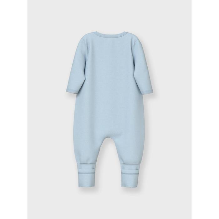 Φορμάκια σετ 2 τεμ. μπεμπέ αγόρι Name it-13232743-Baby Blue-organic cotton