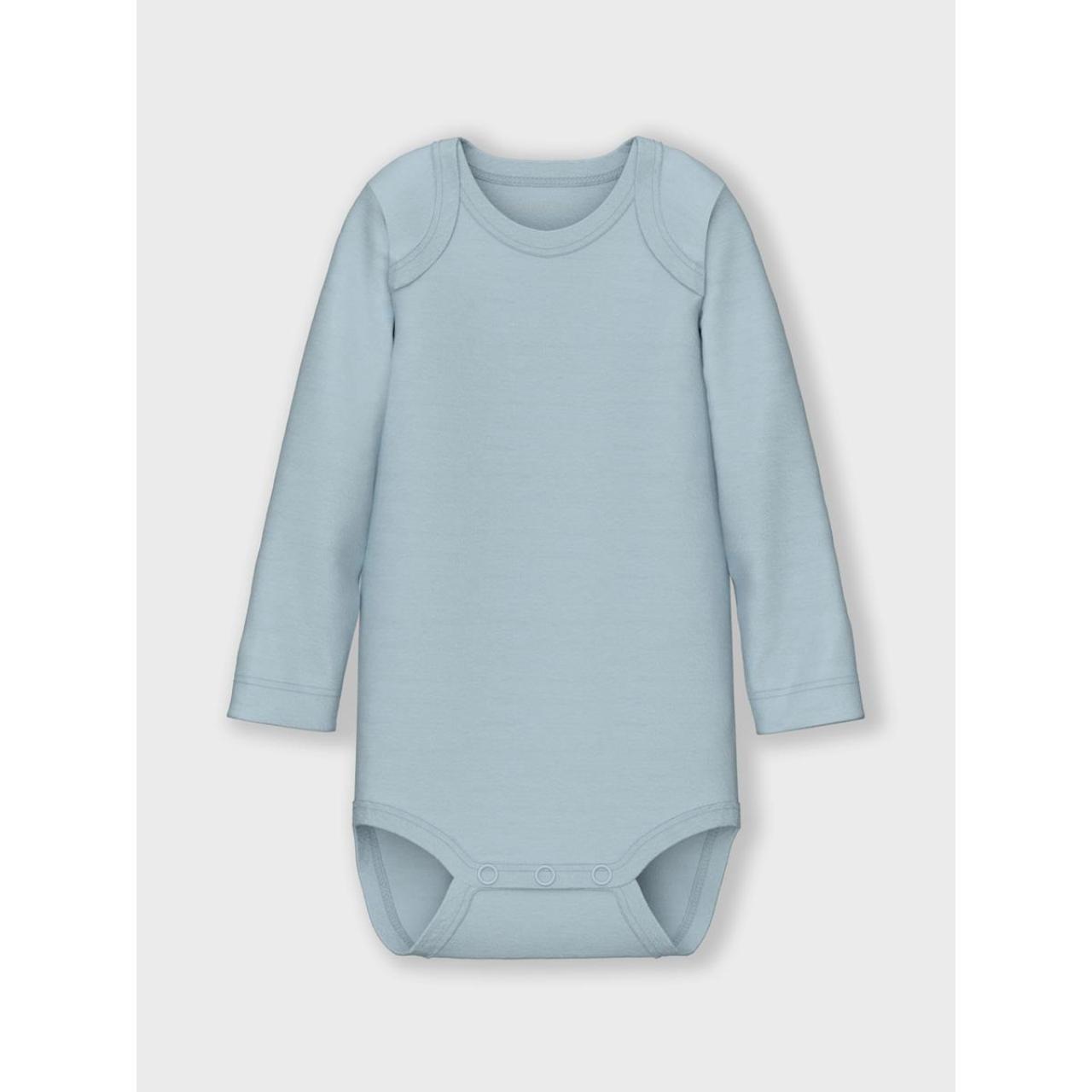 Σετ 3 τεμ. φορμάκια μπεμπέ αγόρι name it-13232736-Baby Blue-organic cotton