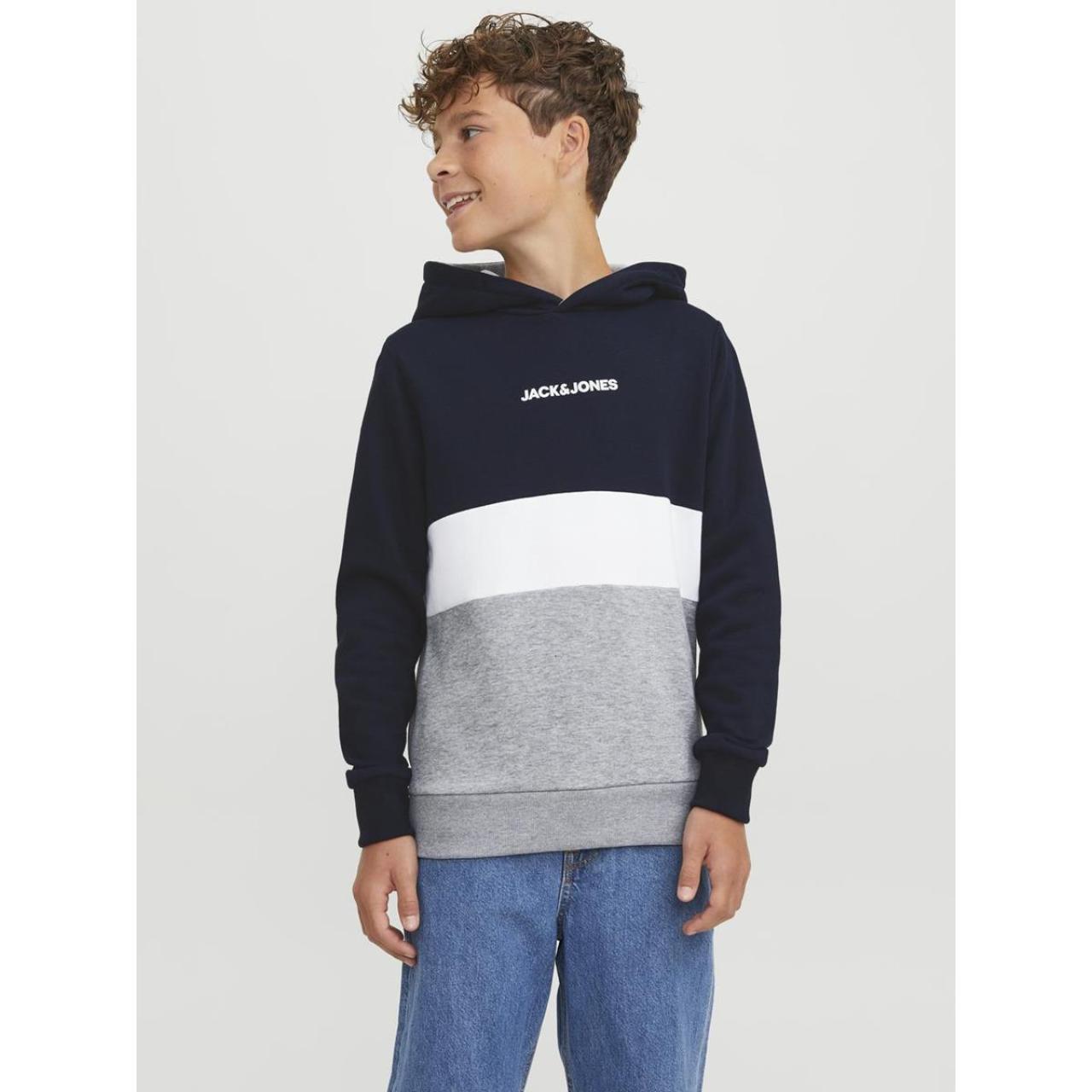 Μπλούζα φούτερ αγόρι JACK & JONES-12237402-Navy Blazer φωτογραφία