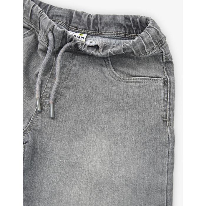 Παντελόνι τζίν αγόρι LOSAN-LKBAP0401_24028-Grey denim