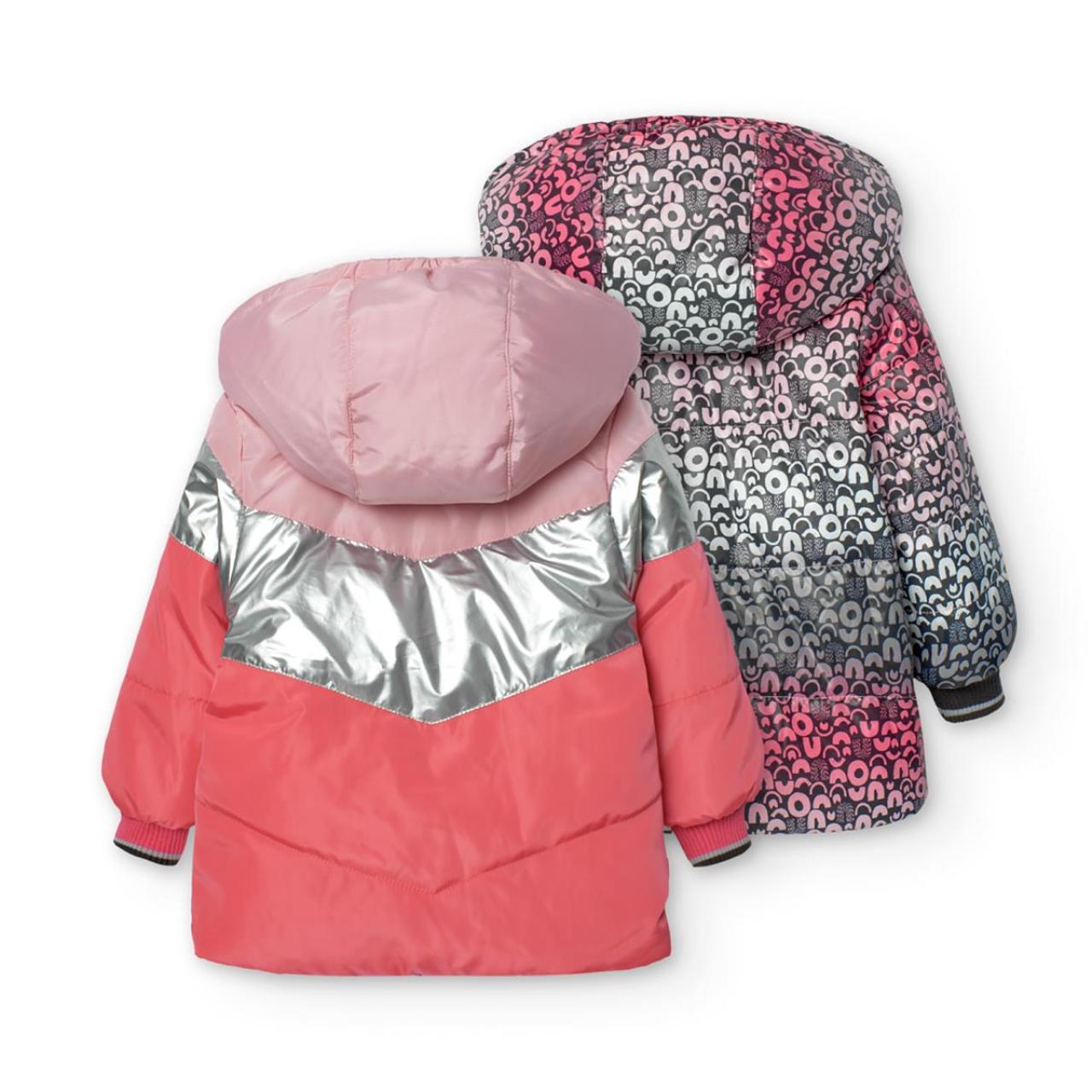 Μπουφάν διπλής όψης κορίτσι Boboli-219204-3854-Print φωτογραφία