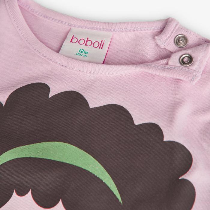 Μπλούζα μακό κορίτσι Boboli-299044-3854-Pink