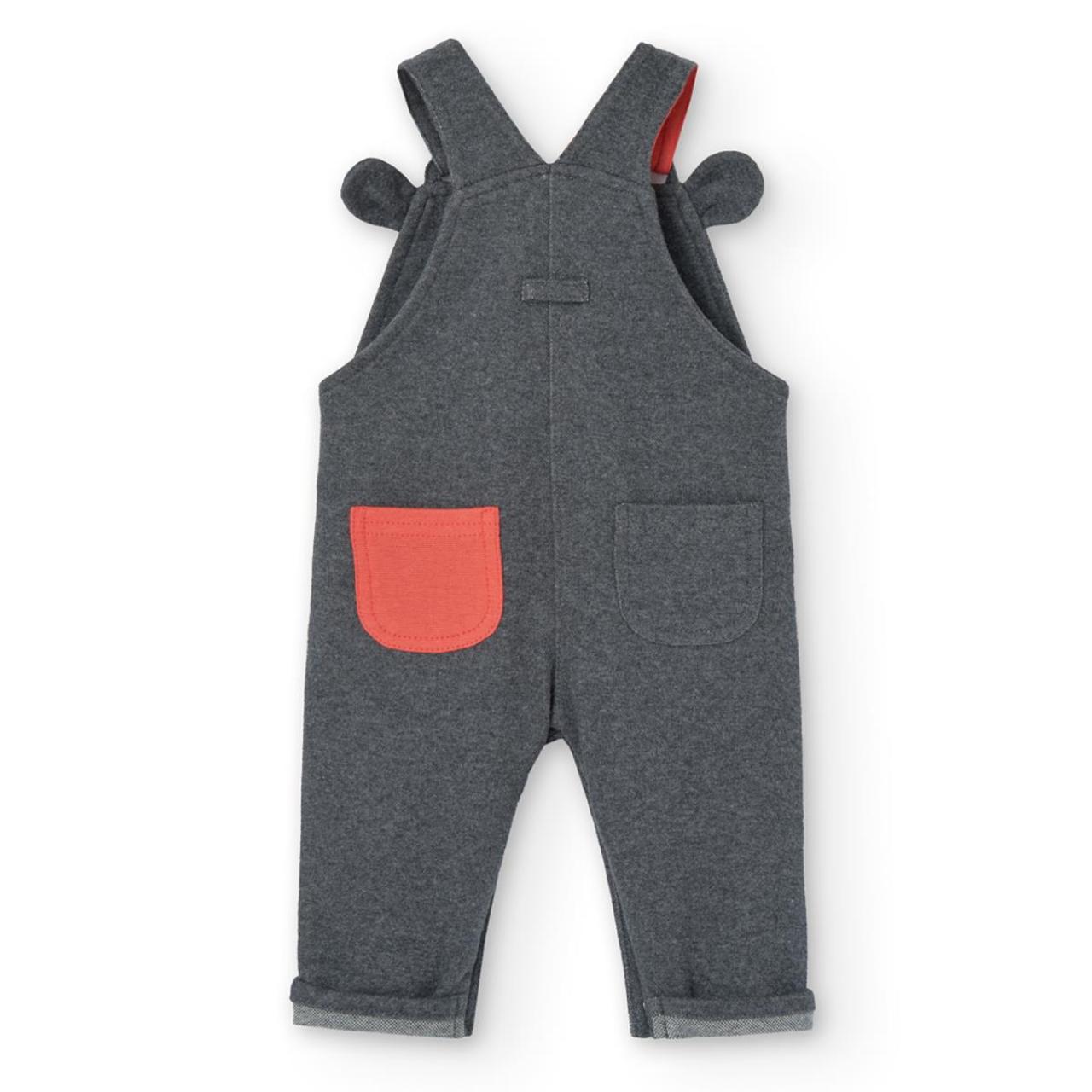 Σαλοπέτα σετ μπεμπέ αγόρι Boboli-149105-9457-Grey φωτογραφία