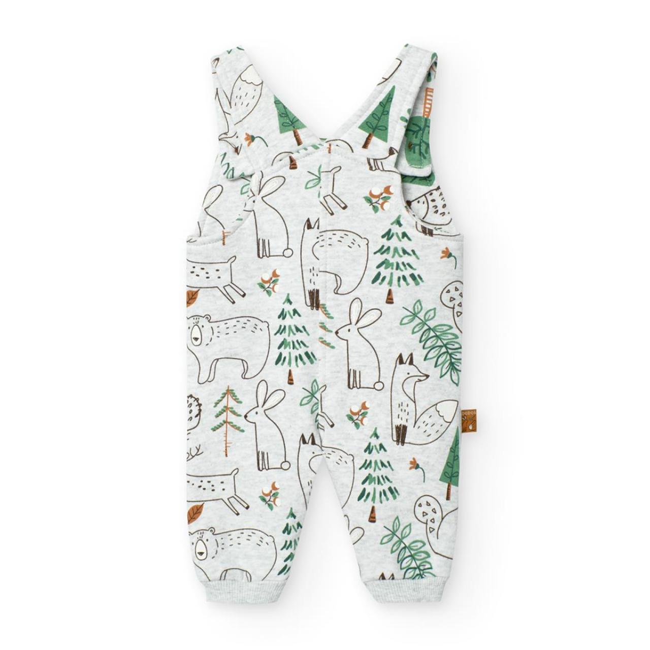 Σαλοπέτα σετ μπεμπέ αγόρι Boboli-129136-4686-Grey φωτογραφία