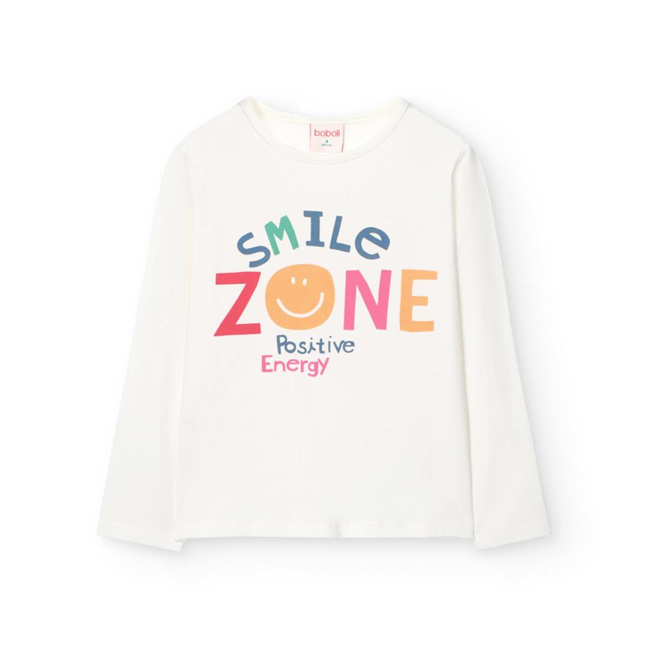 BOBOLI Μπλούζα μακό κορίτσι Boboli-499057-1111-White