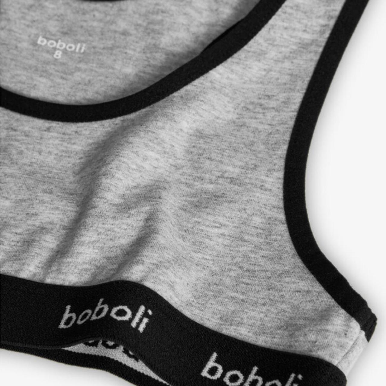 Σετ 2 τεμ. μπουστάκι κορίτσι Boboli-920045-8095-Grey φωτογραφία