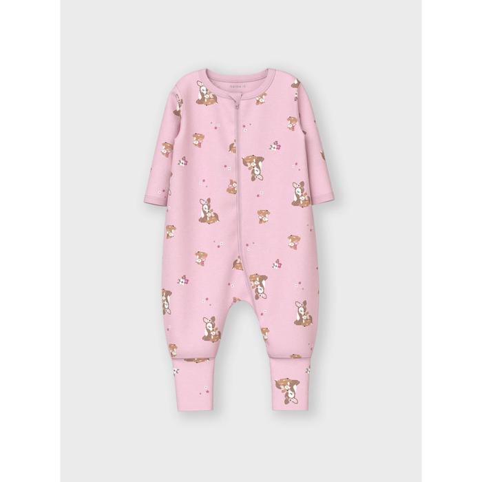 Φορμάκια σετ 2 τεμ. μπεμπέ κορίτσι Name it-13232740-Ibis Rose-organic cotton