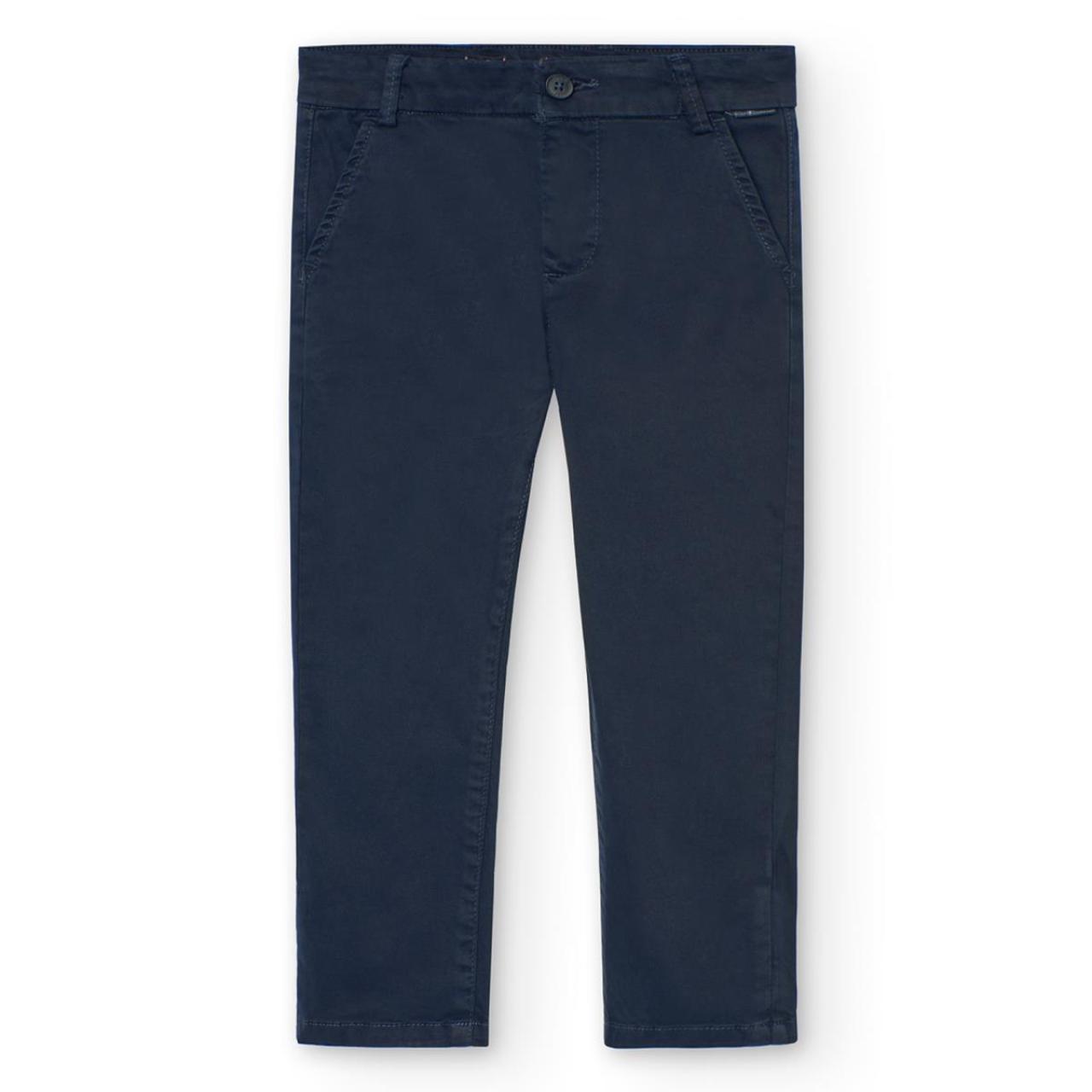 BOBOLI Παντελόνι chino υφασμάτινο αγόρι Boboli-739021-2440-Navy