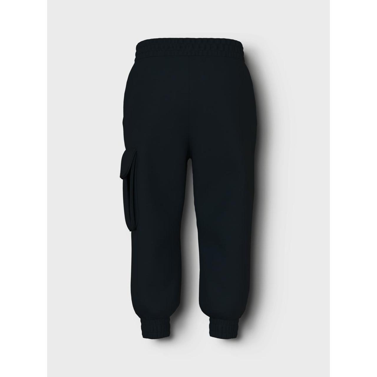Παντελόνι φούτερ cargo αγόρι Name it-13232846-Black φωτογραφία