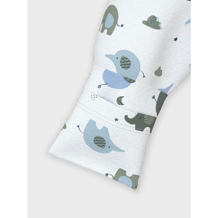 Φορμάκια σετ 2 τεμ. μπεμπέ αγόρι Name it-13232743-Baby Blue-organic cotton