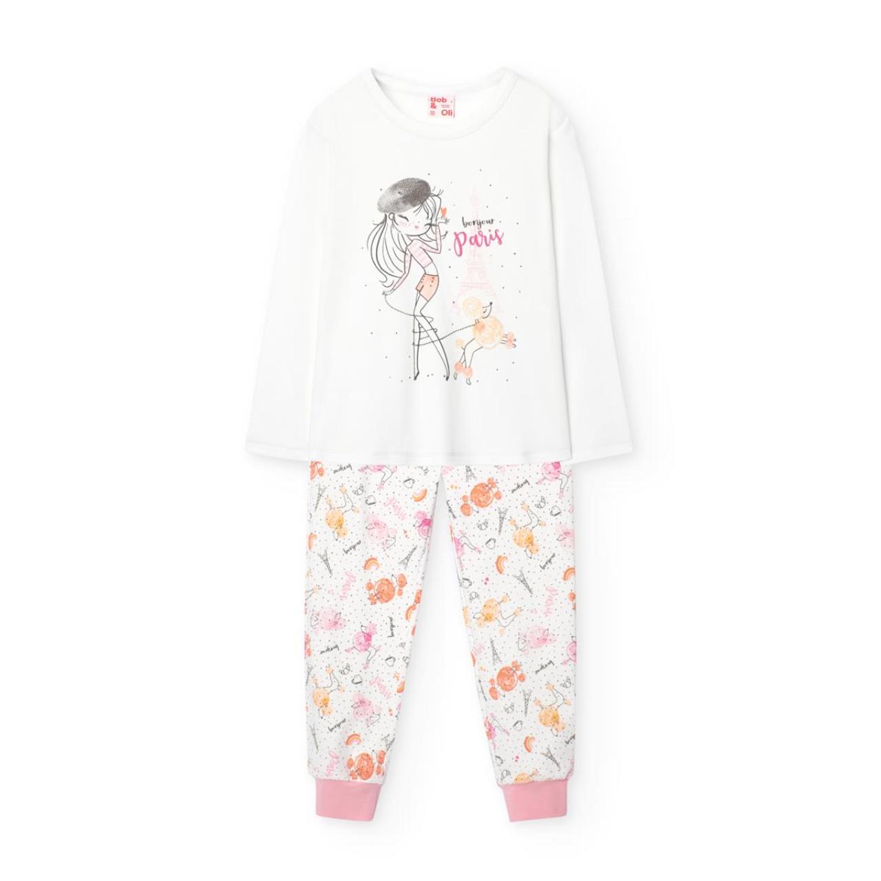 BOBOLI Πιτζάμα interlock κορίτσι Boboli-929000-1111-White