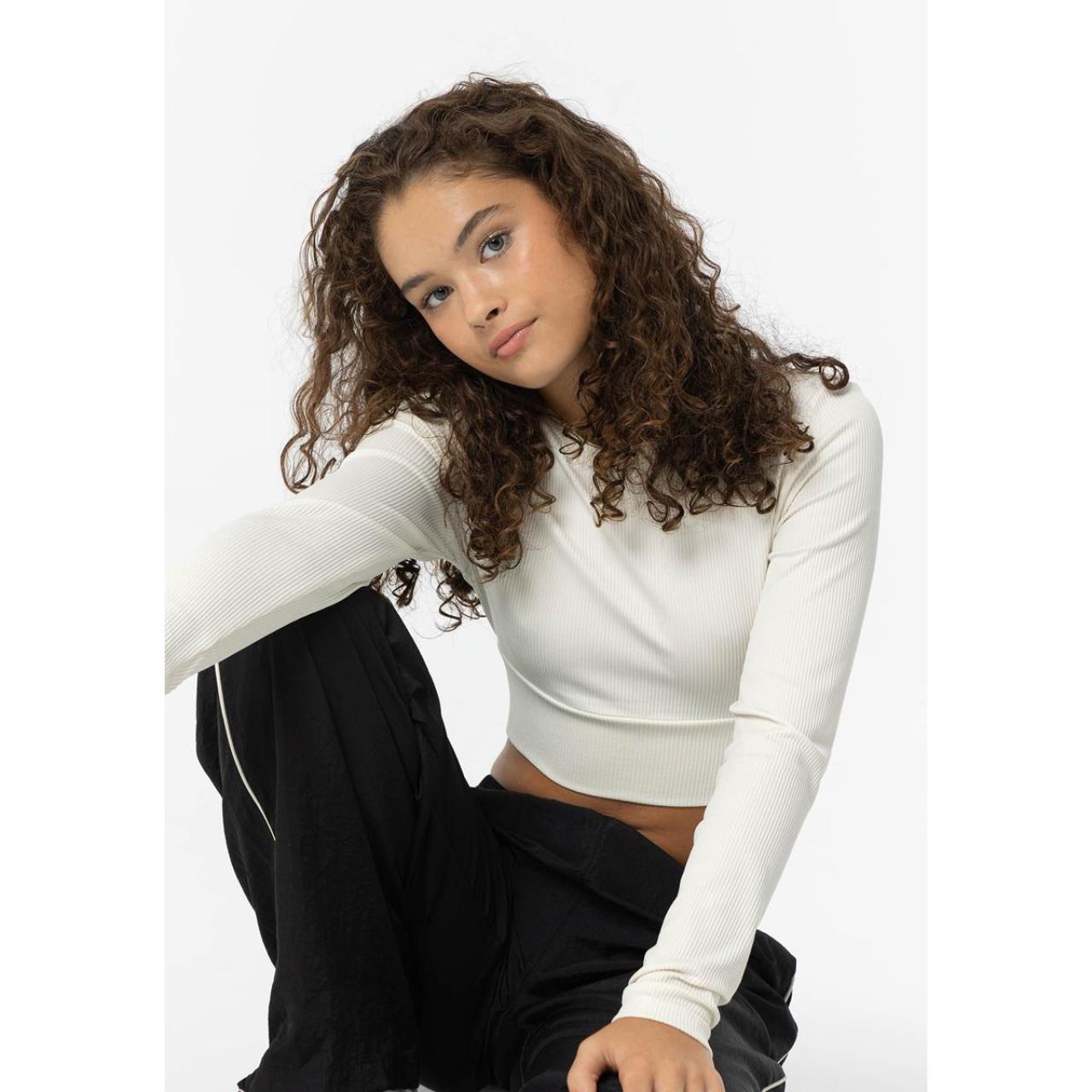 Μπλούζα ριπ κορίτσι TIFFOSI-10057260-104-Ecru φωτογραφία