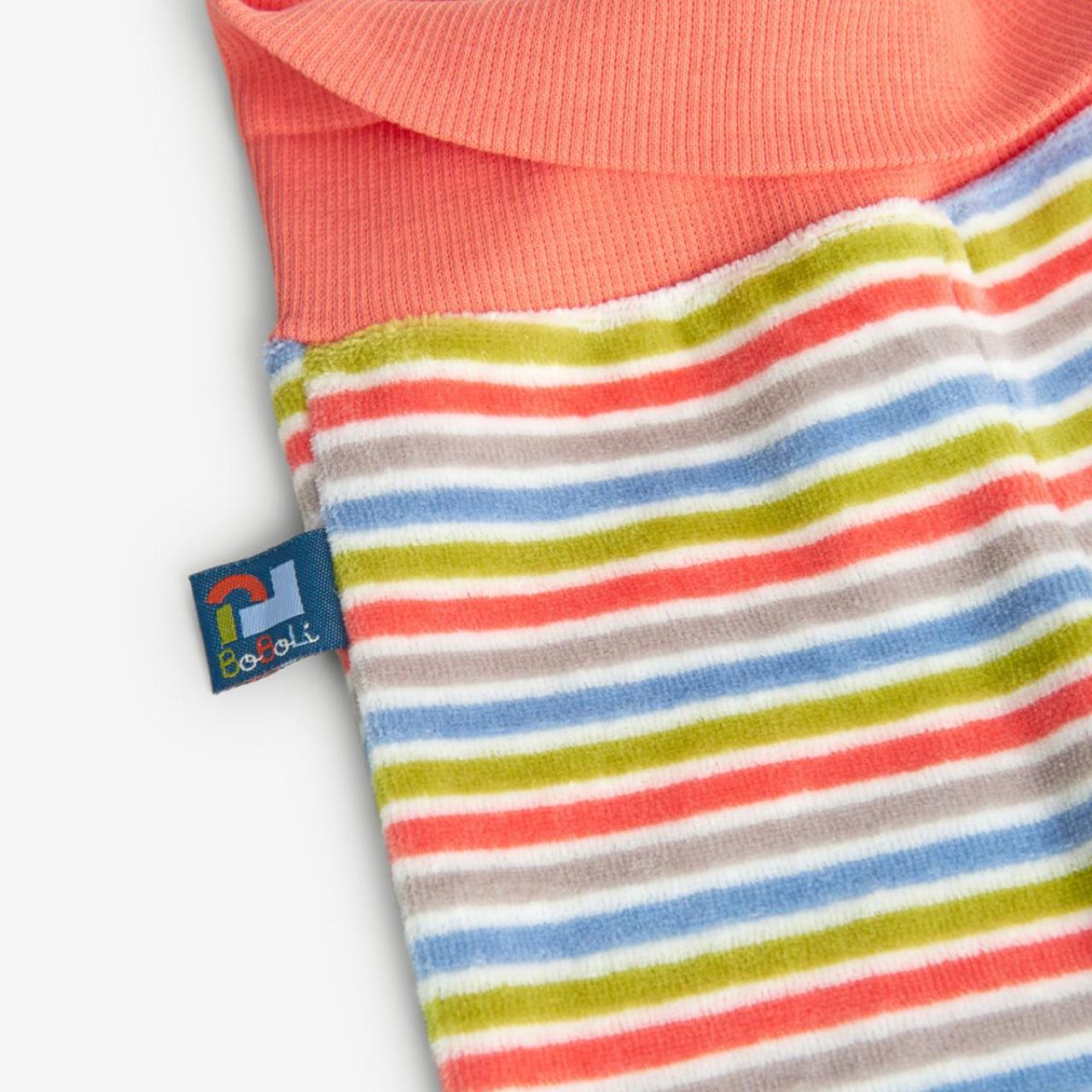 Σετ 3 τεμ. βελουτέ μπεμπέ unisex-Boboli-139137-1111-Multicolor φωτογραφία