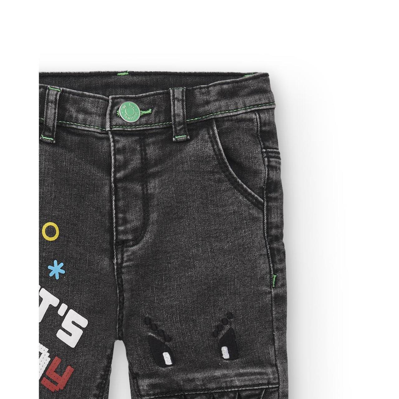 Παντελόνι τζιν αγόρι tuc tuc-11379444-Black φωτογραφία