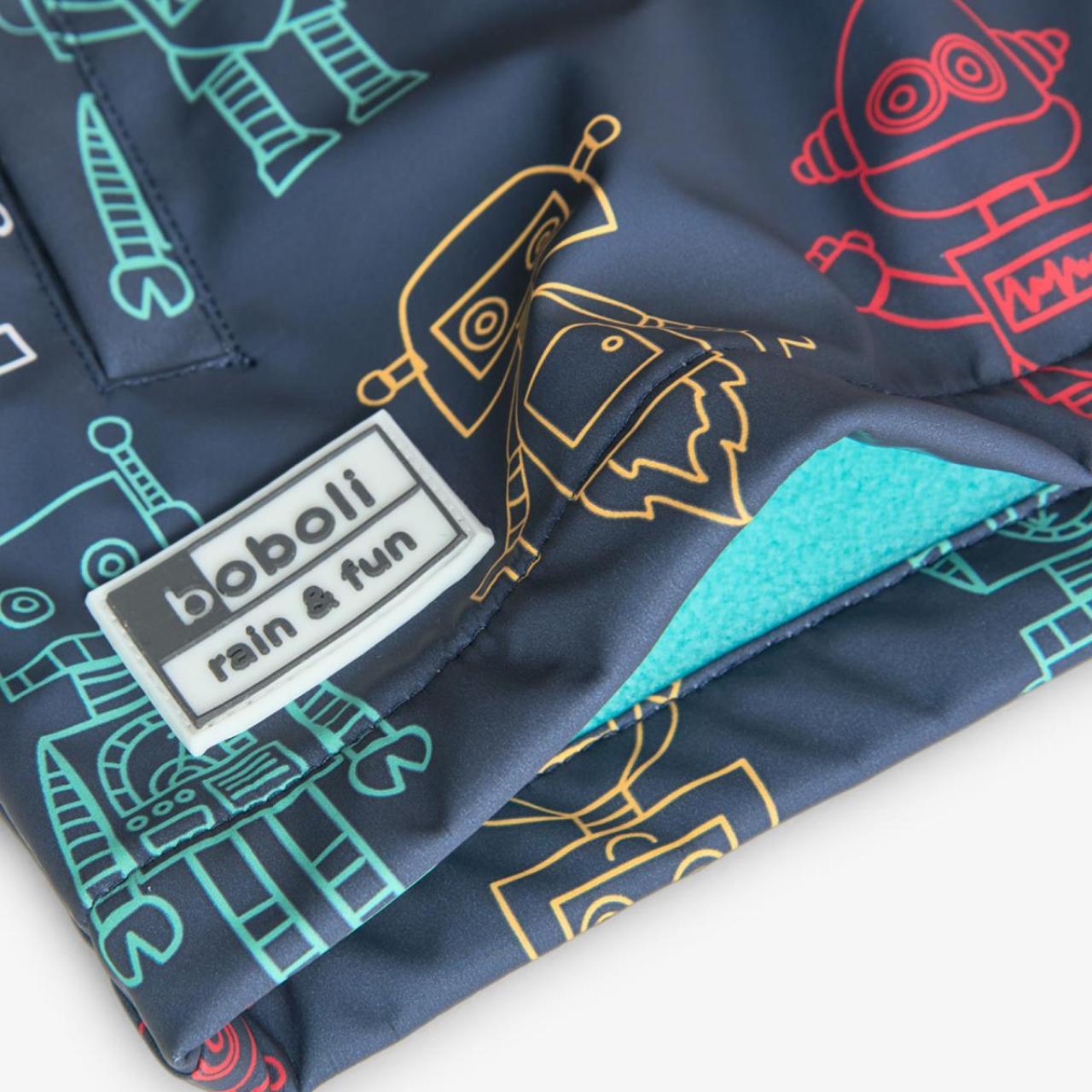 Αδιάβροχη καπαρντίνα αγόρι Boboli-390215-9438-Blue/Green φωτογραφία