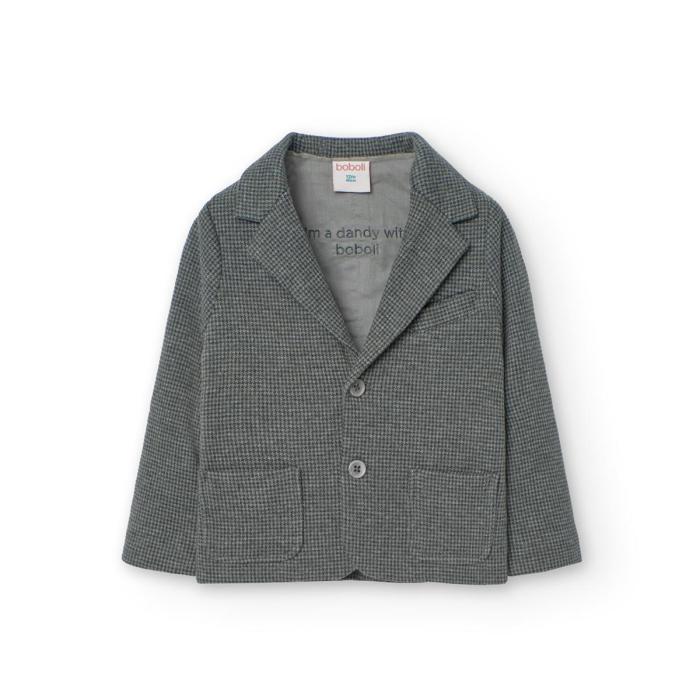 Σακάκι blazer αγόρι Boboli-719287-8124-Grey