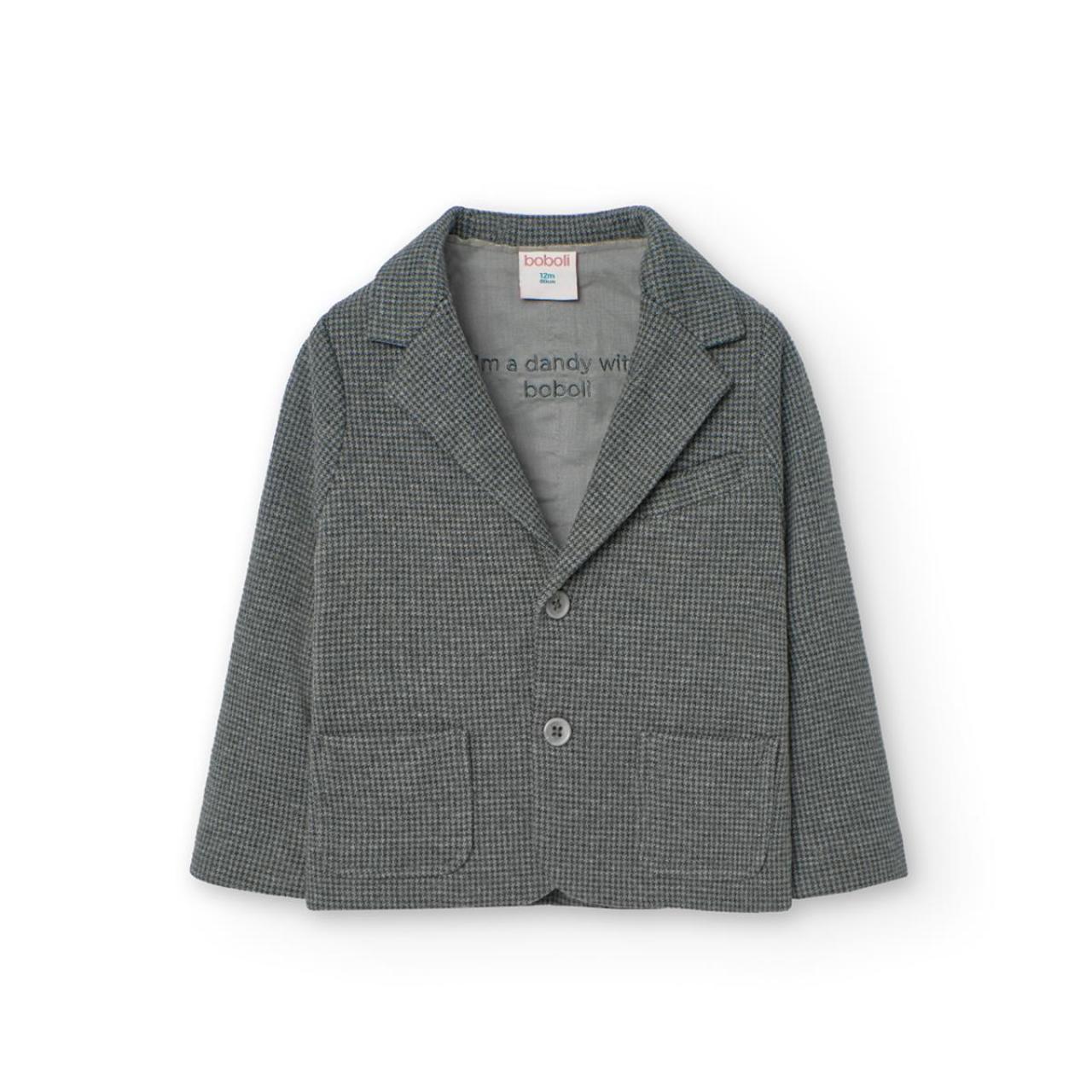 BOBOLI Σακάκι blazer αγόρι Boboli-719287-8124-Grey