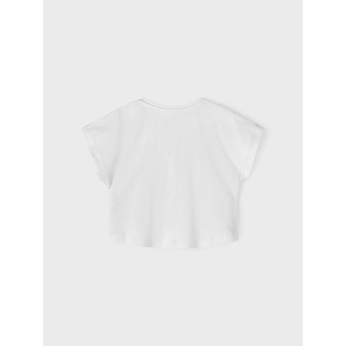 Μπλούζα μακό crop κορίτσι name it-13215793-Bright White