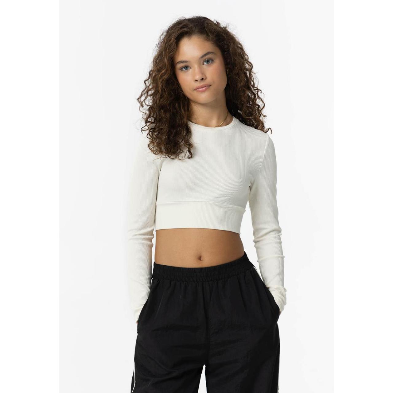 TIFFOSI Μπλούζα ριπ κορίτσι TIFFOSI-10057260-104-Ecru