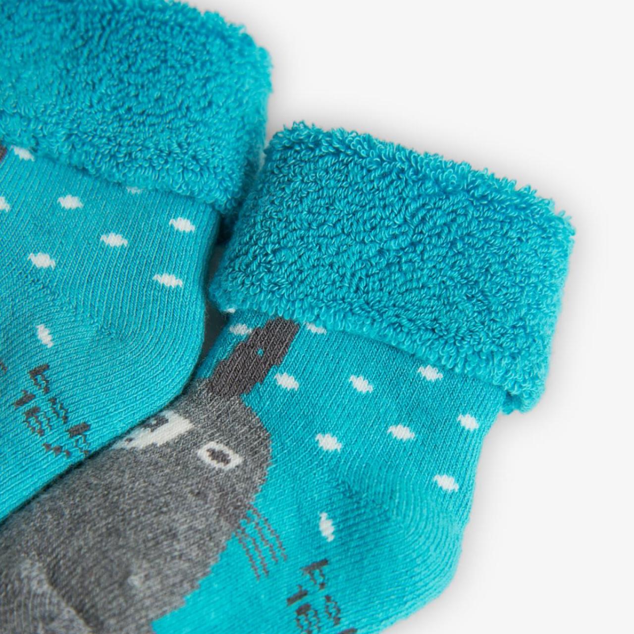 Κάλτσες 2τεμ. μπεμπέ αγόρι Boboli-199009-2597-Multicolor φωτογραφία