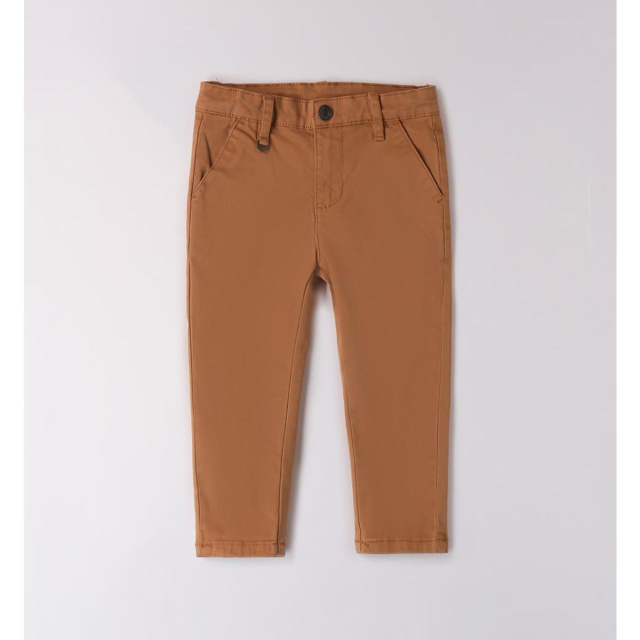 I DO Παντελόνι υφασμάτινο chino I DO-4.A500-0813-Brown