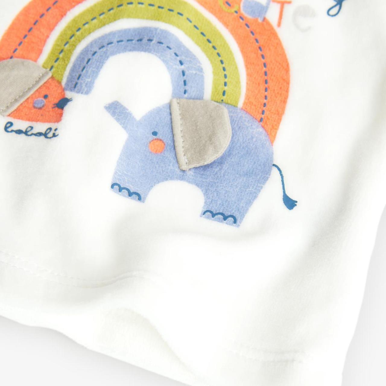 Σετ 3 τεμ. βελουτέ μπεμπέ unisex-Boboli-139137-1111-Multicolor φωτογραφία