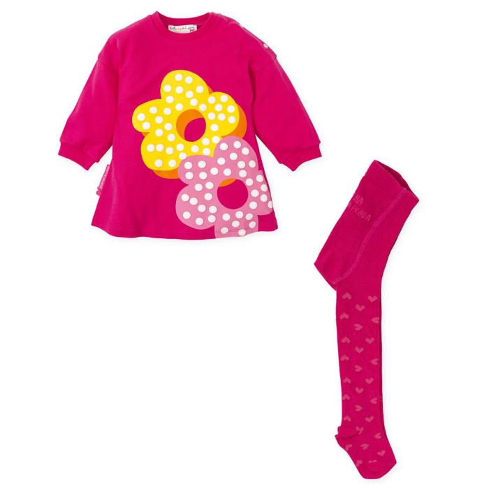 Φόρεμα φούτερ κορίτσι AGATHA RUIZ DE LA PRADA-9282W24-Fuchsia