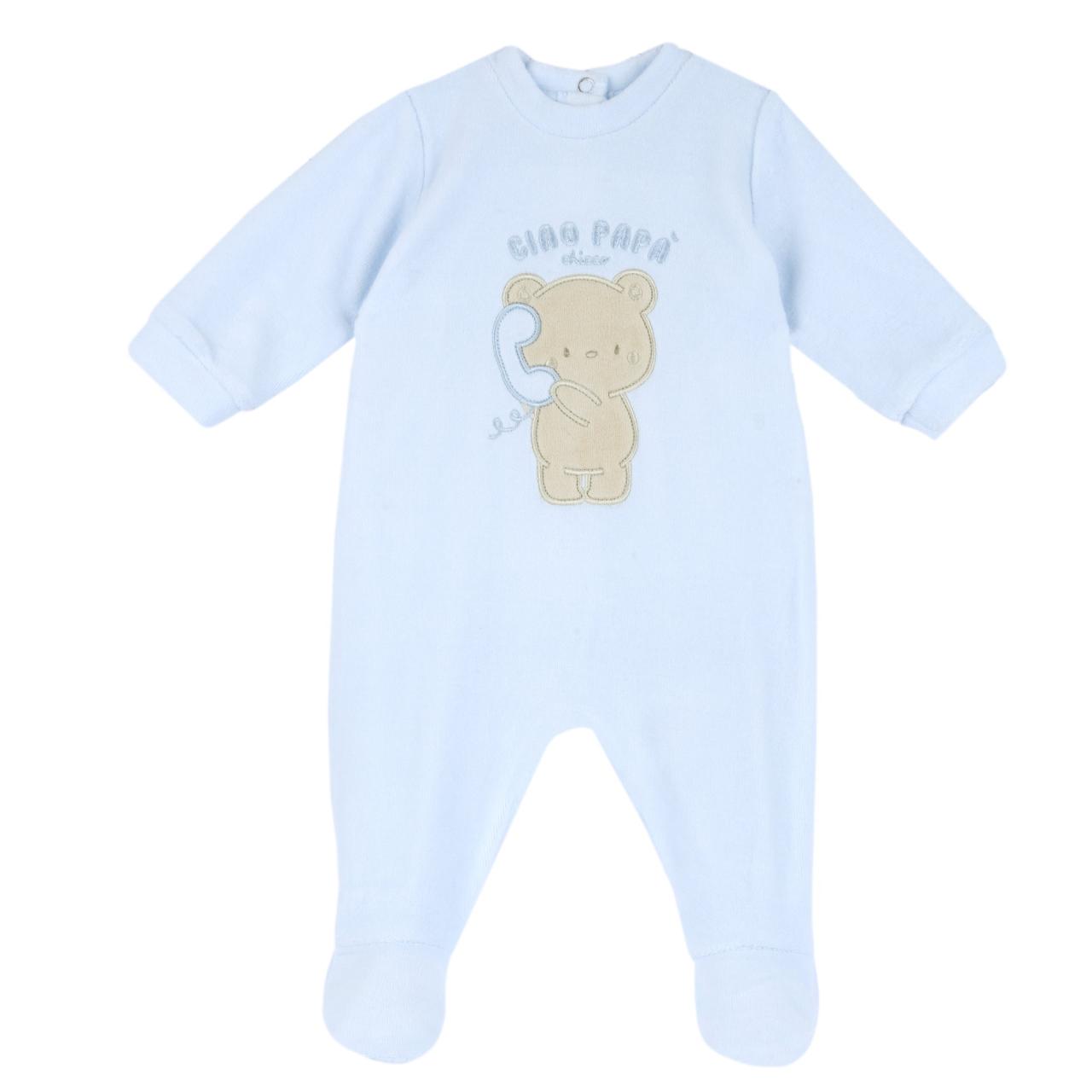 Chicco Φορμάκι μπεμπέ βελουτέ αγόρι Chicco-07859-021-Ciel