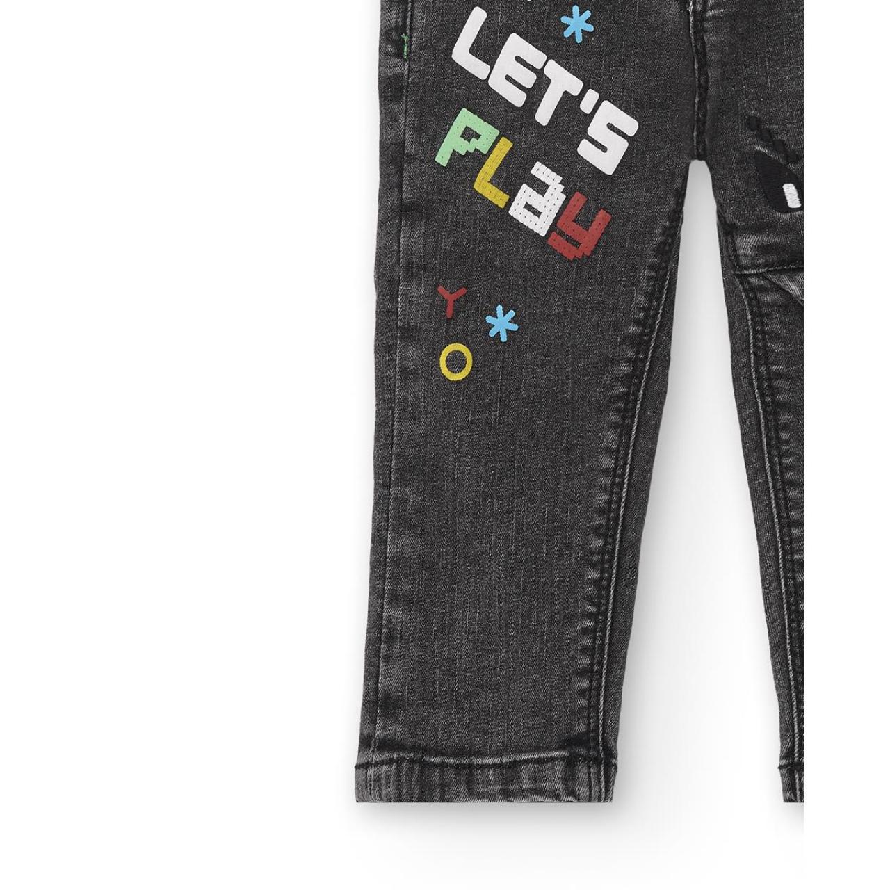 Παντελόνι τζιν αγόρι tuc tuc-11379444-Black φωτογραφία