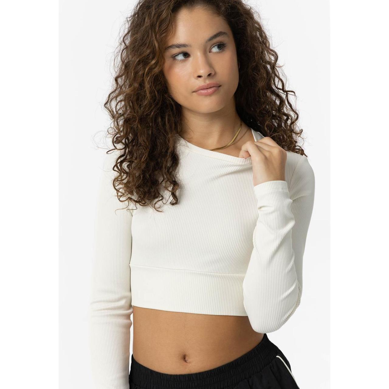 Μπλούζα ριπ κορίτσι TIFFOSI-10057260-104-Ecru φωτογραφία