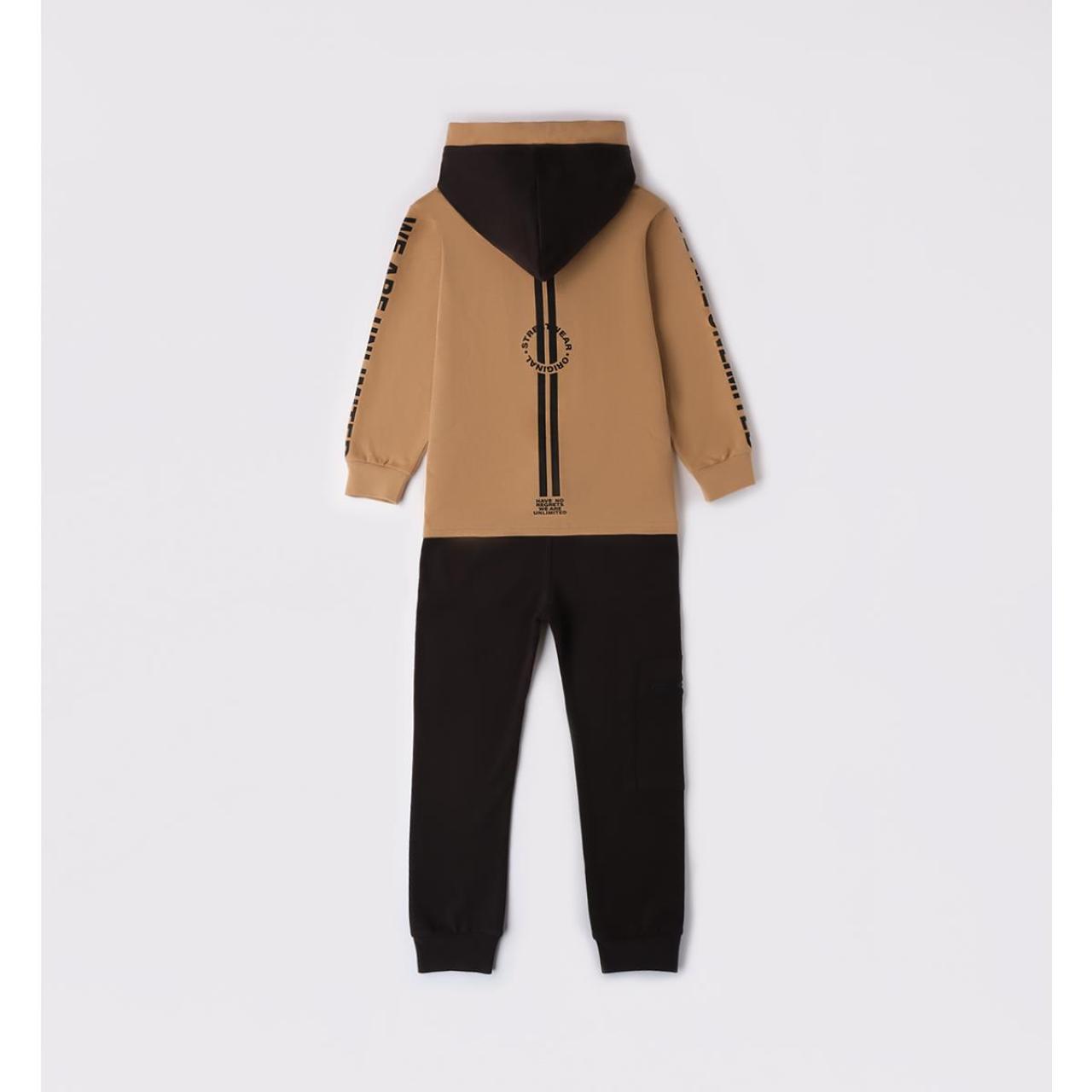 Σετ φόρμα φούτερ αγόρι I DO-4.A702-0658-Black φωτογραφία