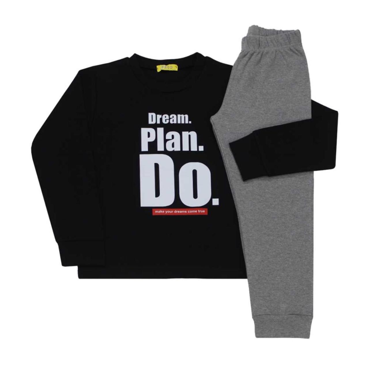 PROD Πιτζάμα μακό αγόρι Prod-6675159-Black