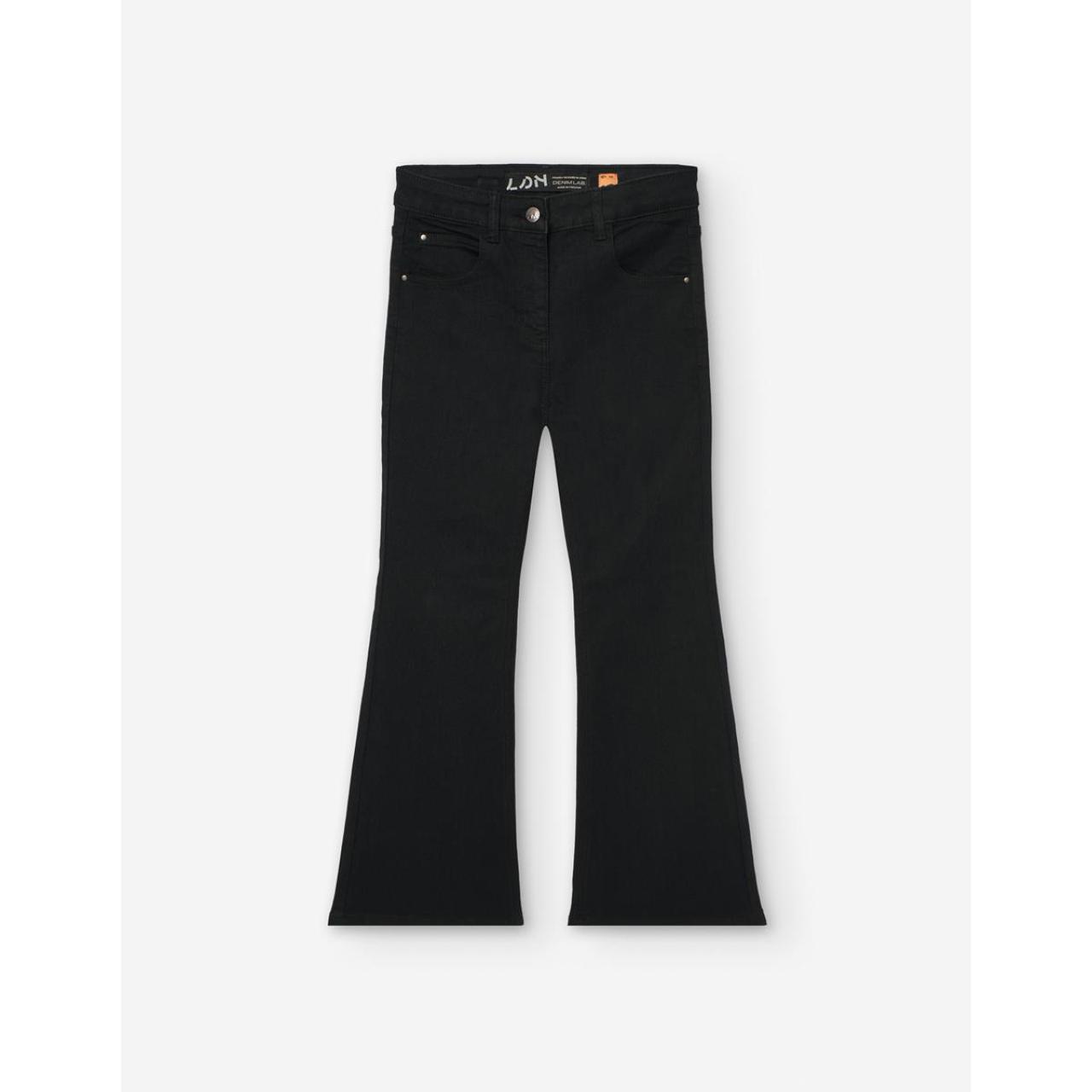 LOSAN Παντελόνι τζιν κορίτσι Losan-LJGAP0601_24059-BLACK DENIM