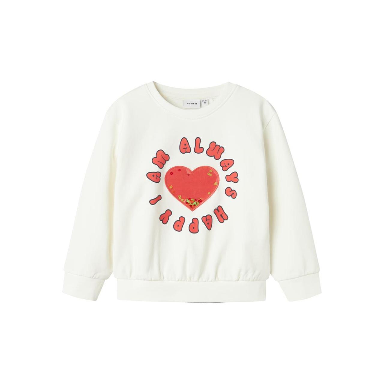 Name it Μπλούζα φούτερ κορίτσι name it-13233058-Jet Stream