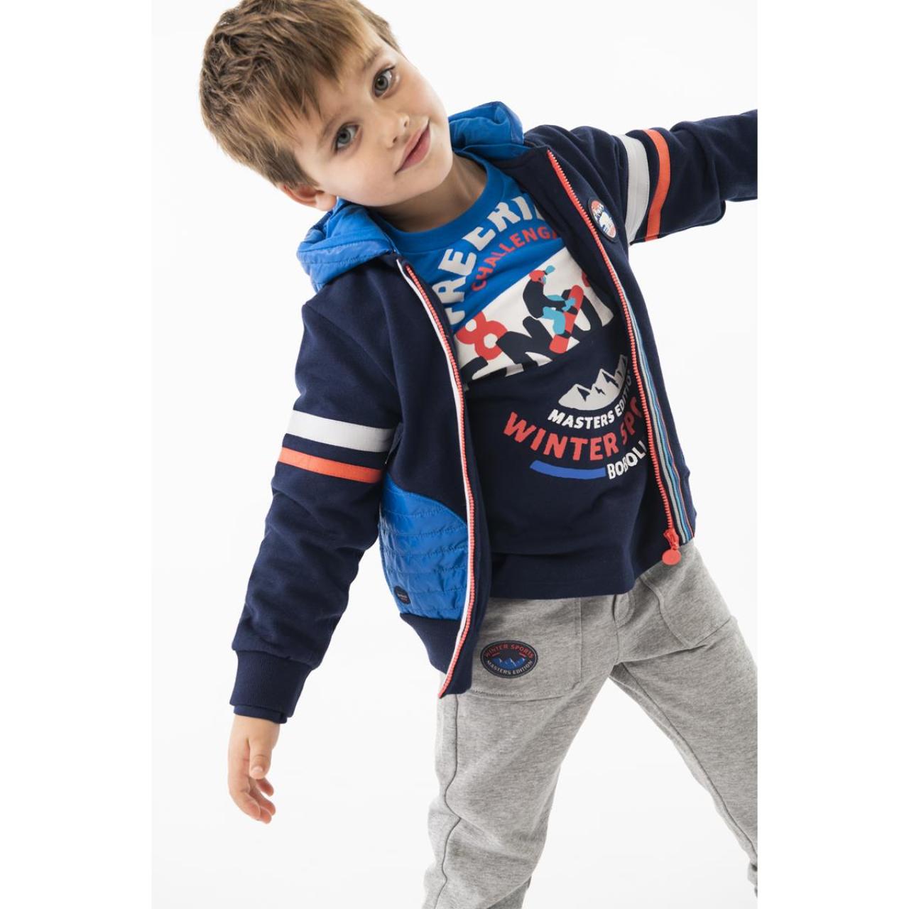 Ζακέτα φούτερ αγόρι Boboli-329116-2440 φωτογραφία