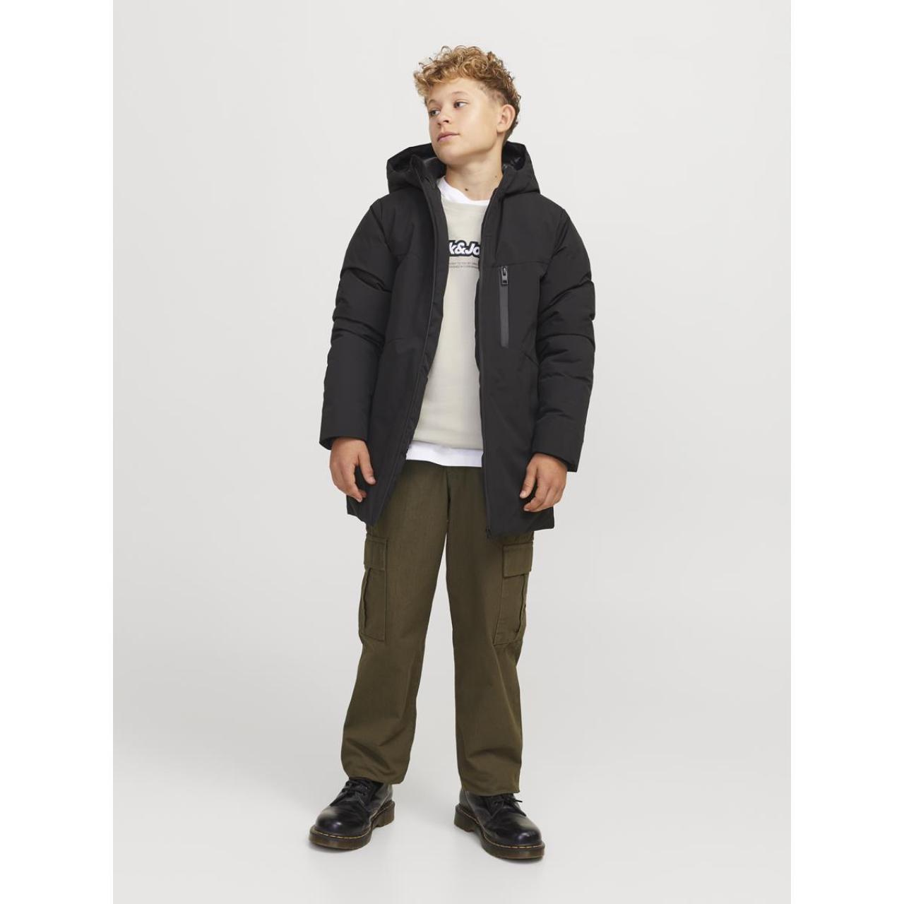 Μπλούζα φούτερ αγόρι Jack & Jones-12267582-Moonbeam φωτογραφία