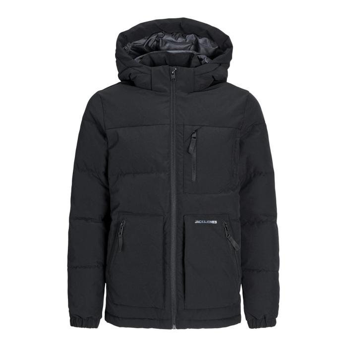 Μπουφάν puffer αγόρι JACK & JONES-12258547-Black