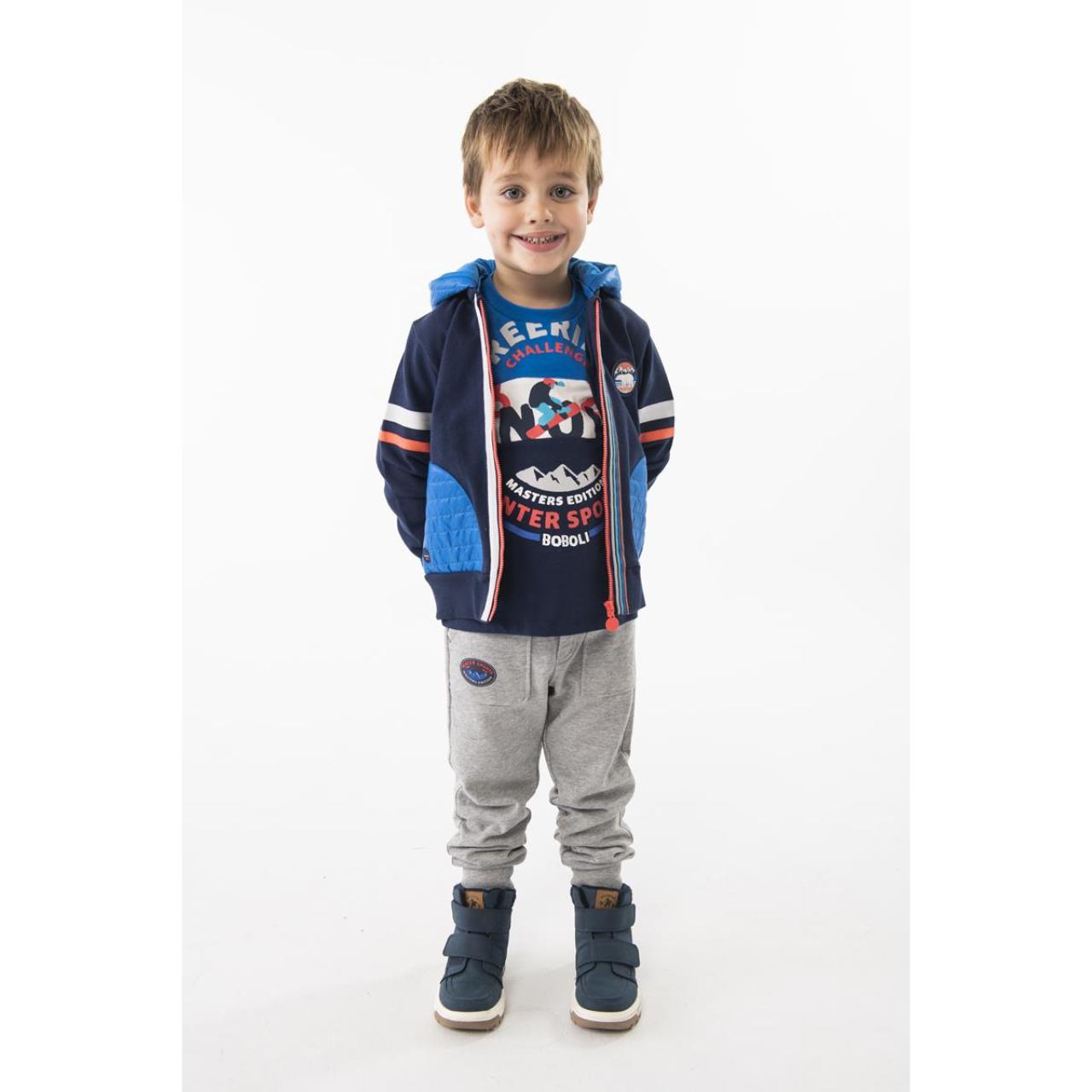 Ζακέτα φούτερ αγόρι Boboli-329116-2440 φωτογραφία