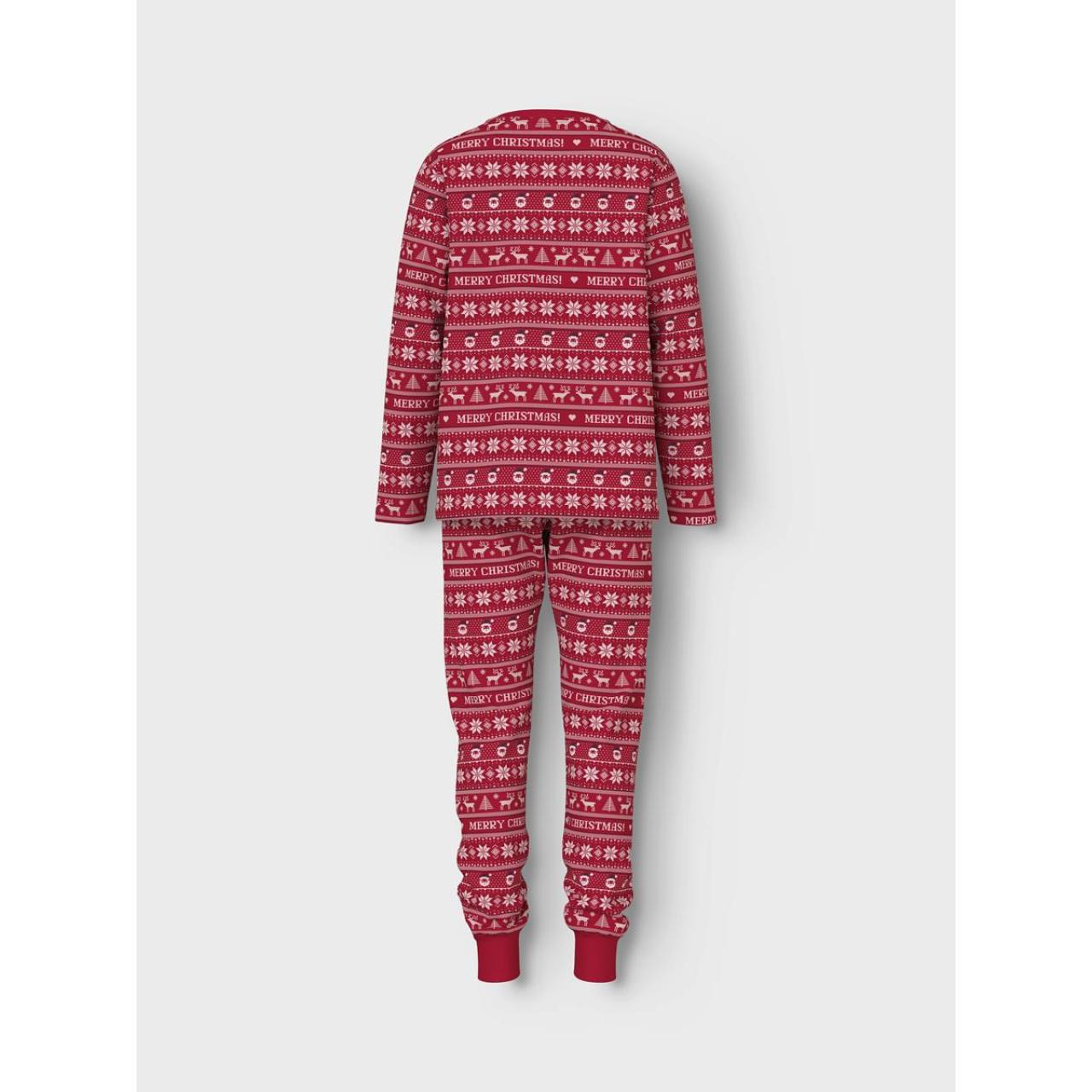Πιτζάμα μακό Christmas unisex name it-13234981-Jester Red φωτογραφία