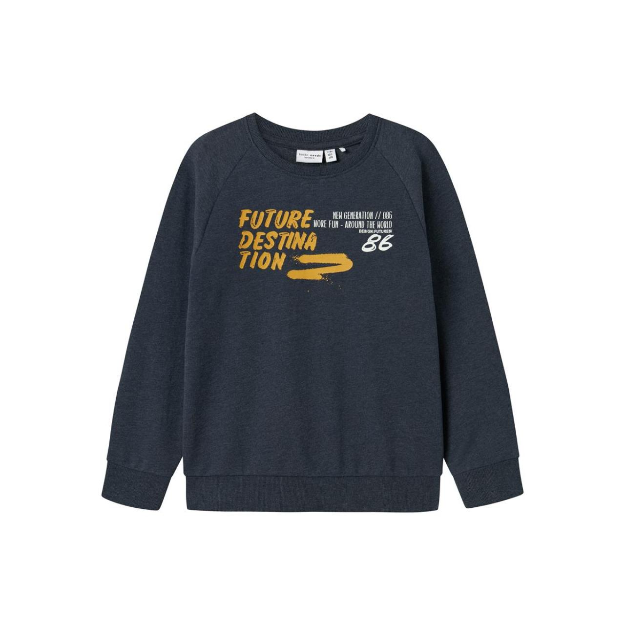 Name it Μπλούζα φούτερ αγόρι Name it-13231401-Dark Sapphire