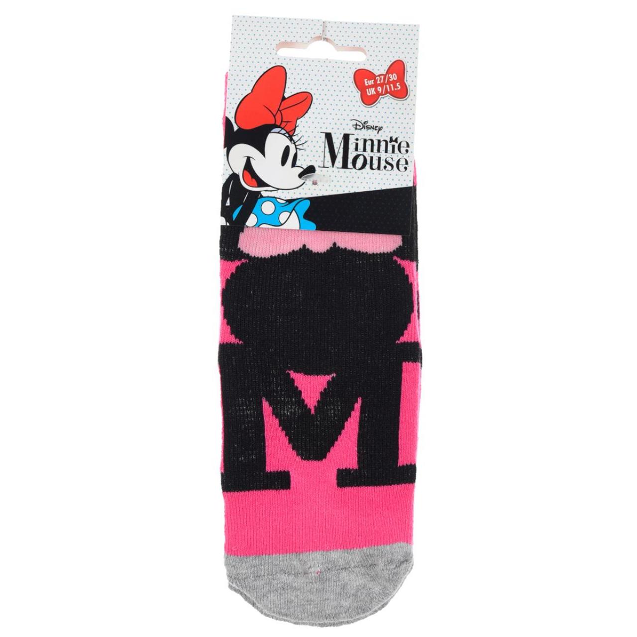 Κάλτσες αντιολισθητικές κορίτσι Minnie Mouse-XH0625-FUCSHIA φωτογραφία
